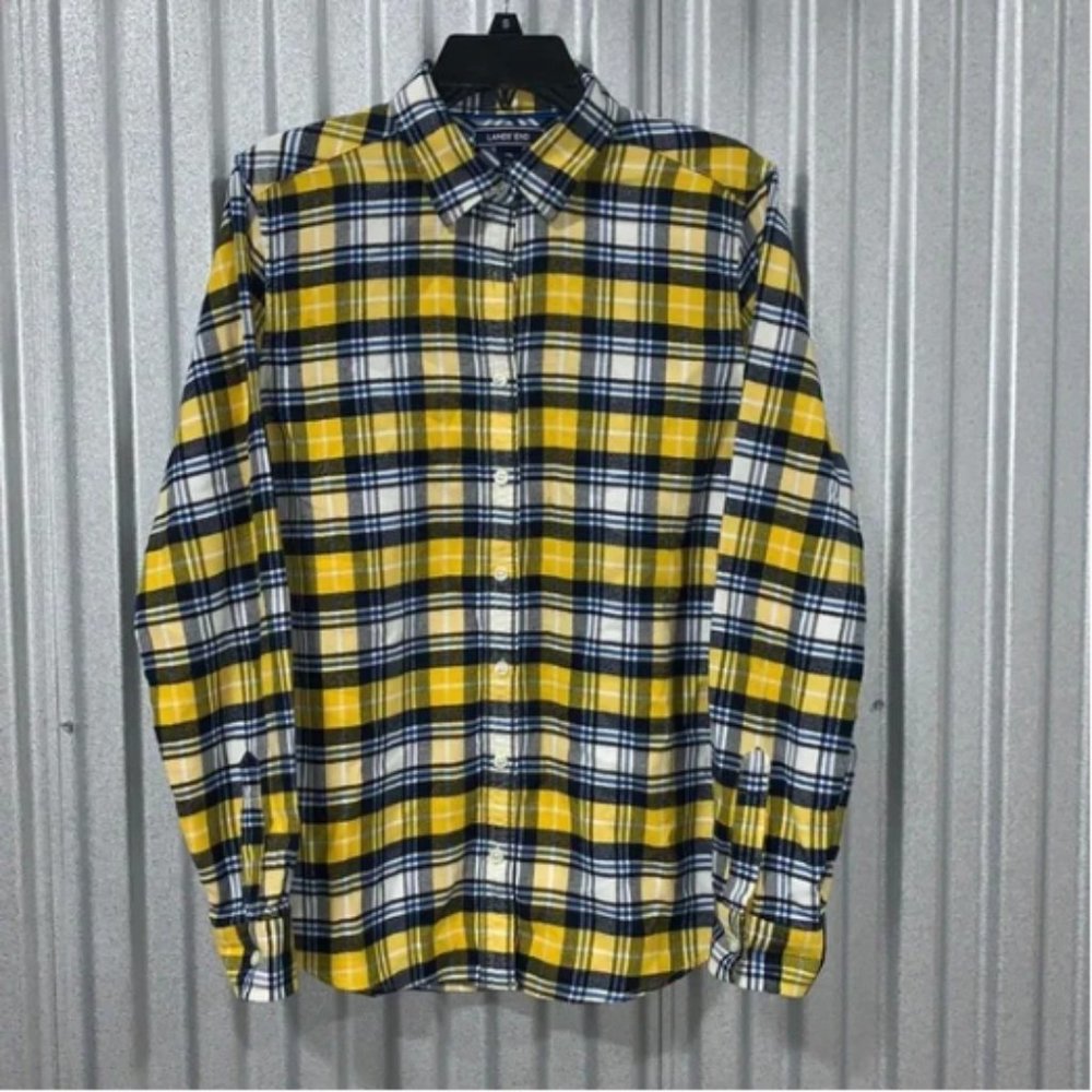 Flannel Button Down Shirt